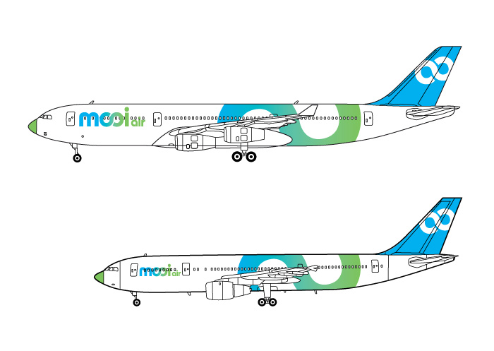 mooi airplanes