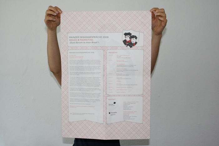 Mainzer Designgespräche 2009 Plakat